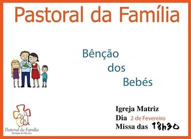 pastoral da família bênção dos bebés