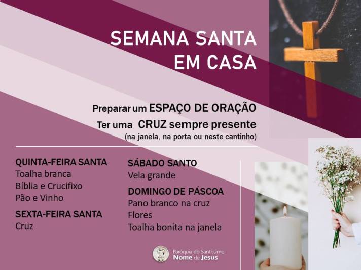 Semana Santa em Casa